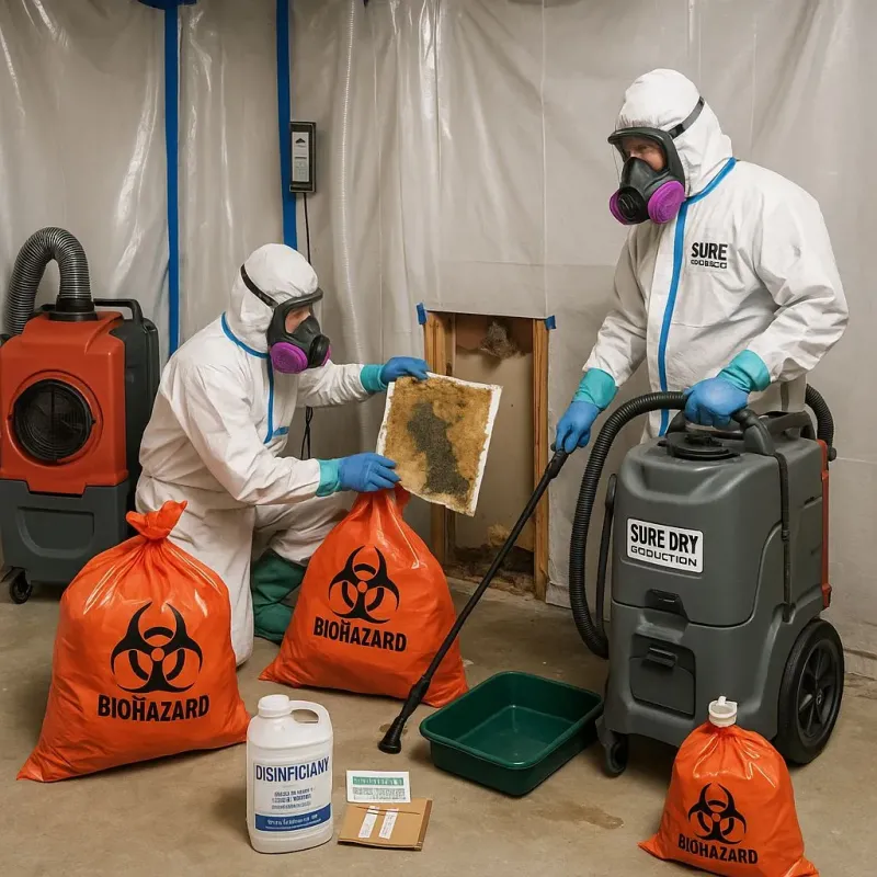 Contaminated Water Handling Protocols process in Dranesville, VA