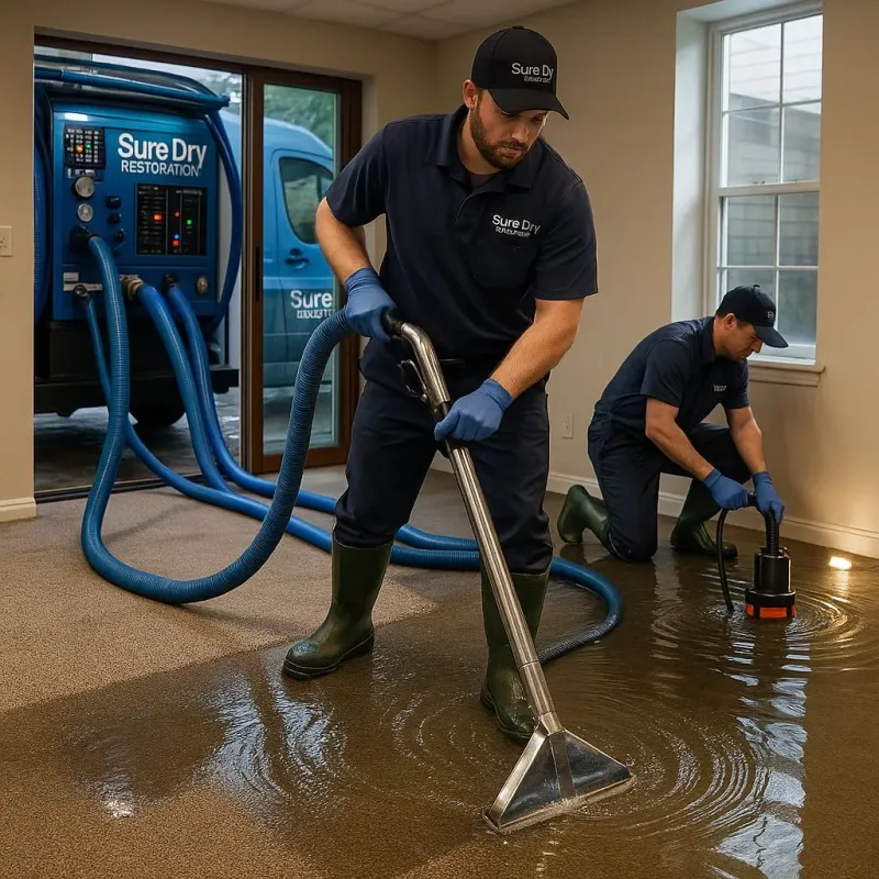 Water Extraction and Removal process in Dranesville, VA